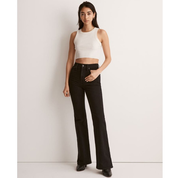 NWT Madewell The Perfect Vintage Flare Jean in Sherborn Wash Size 28
